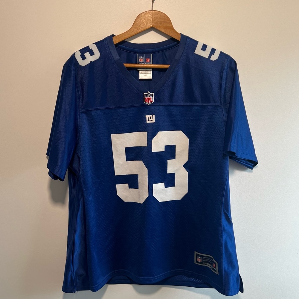NFL New York Giants Oshane Ximines Jersey Large